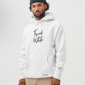 Mitchell & Ness x Frank White Legacy Collab White Sweatshirt Classic Hoodie